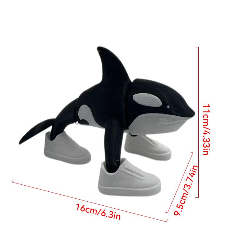 3D Tištěná Italská Figurka Brainrot Bombombini Gusini,Orcalero Orcala ,Odindin Dindin Dun,BURBALONI LULILOLI Stolní Ozdoby