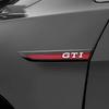 OPQ1 2026 Hot VOLKSWAGEN For Volkswagen VW GTI Golf 2 3 4 5 6 7 MK2 MK3 MK4 MK5 MK6 MK7 MK8 2Pcs Metal Car Side Fender Bumper Strip P