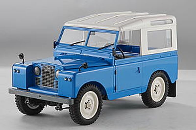 FMS Realistic RC Complete Model Land Rover Series II Blue Electric Radio Control FMS11202RTRBU 1/12