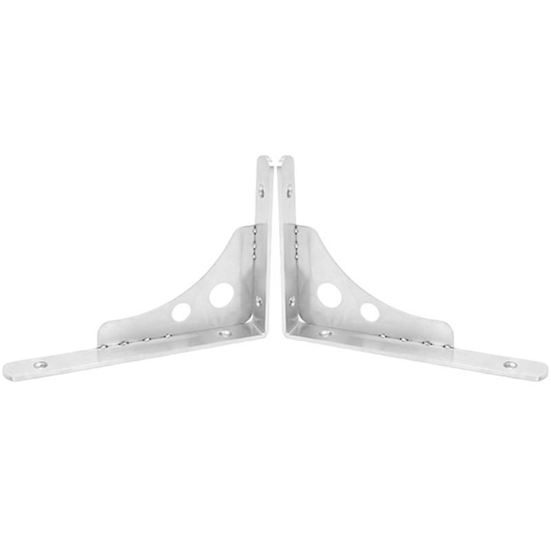 Heavy Duty Square  Wall Mount Bracket Easy Installation Space Saving Designs Wall Support Bracket for Kitchen Garage