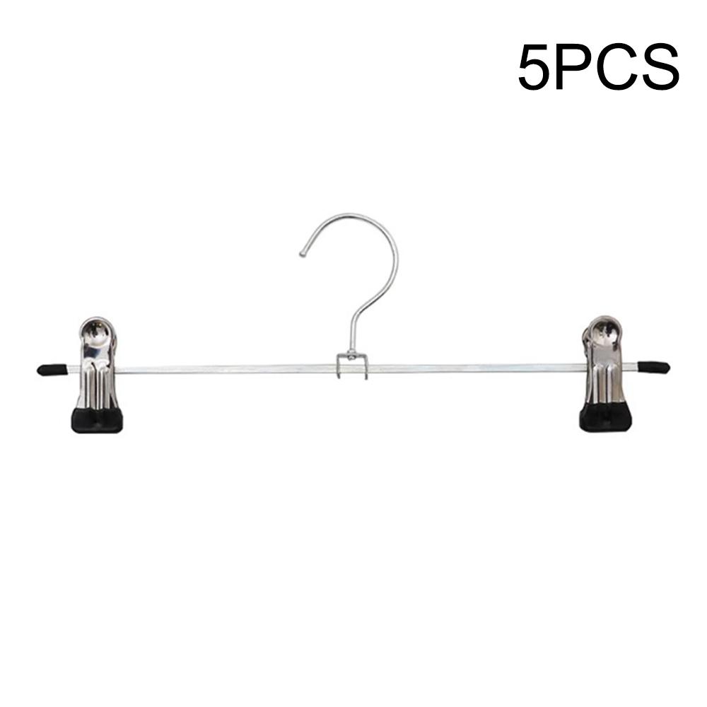 

5/10 шт. Силиконовые зажимы для юбок для нескользящего и противоскользящего использования, Металлические зажимы для сушки одежды, Вешалки для брюк, Вешалки для одежды