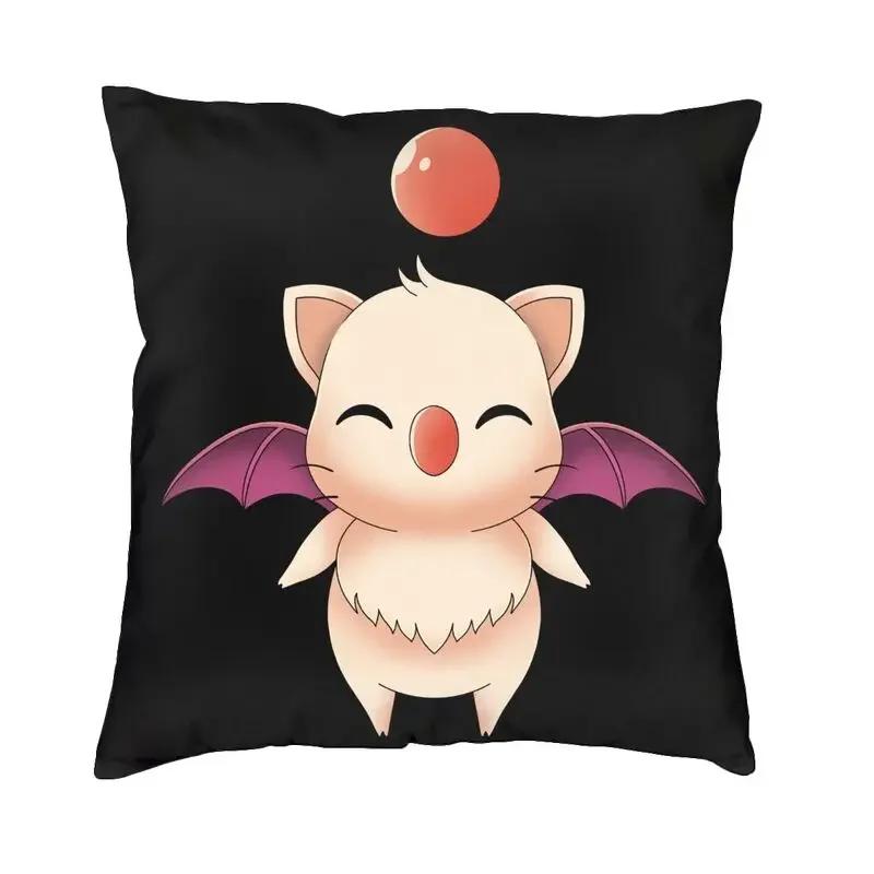 

Чехлы для подушек Final Fantasy Moogle, декоративные квадратные наволочки для дивана и дома, 45x45, декоративные подушки, домашний декор 66x66cm