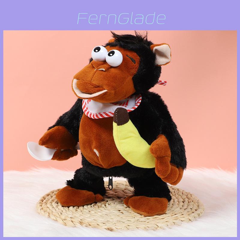 Anime Monkey Plush Toy With Electric Motion For Kids And Interactive Play