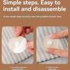1/4/6/10Pairs Duvet Snaps Round Non-Iron On And Needleless Duvet Clips Prevents Duvets From Shifting In The Quilt Cover