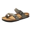 2026 Women'S Slide Sandals Flip Flops Casual Slip On With Unslip Rubber Outsole And Suede Upper Sandal Sandales Femmes éTé