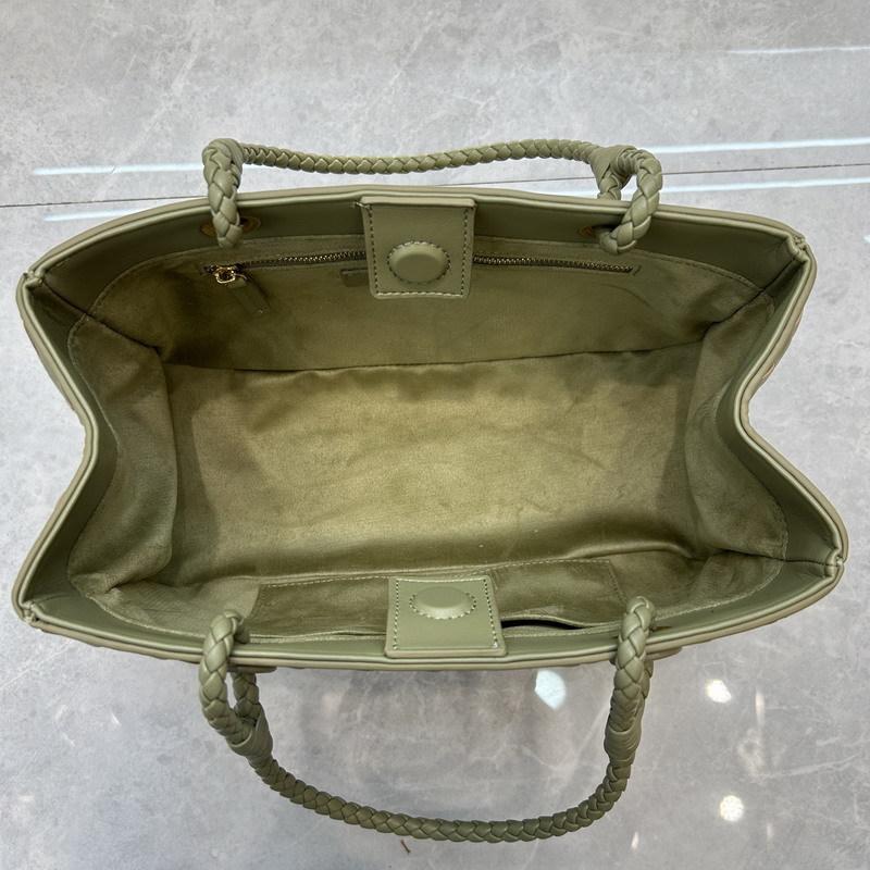 New woven leather handbag vegetable basket, basket bag tote bag, shoulder messenger bag, women's large capacity