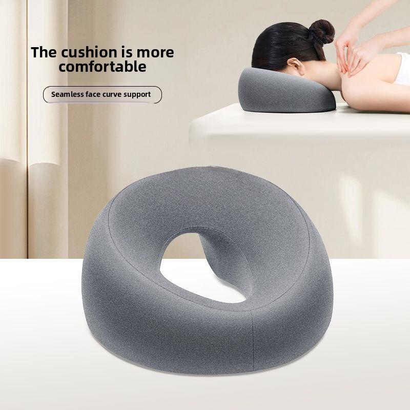 Face Rest Pillow For Beauty Salon Ergonomics Lying Down Pillow Memory Foam Breathable Head Rest Support Pillow Body Massage