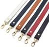 120cm Langer Echter Leder-Taschenriemen mit Metallschnalle Verstellbare Damen-Geldbörsenriemen Ersatz-Schultergurt Handtaschenzubehör