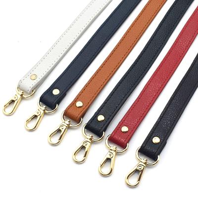 120cm Long Genuine Leather Bag Strap with Metal Buckle Adjustable Women Purse Straps Replacement Shoulder Belt Handbag Accessory