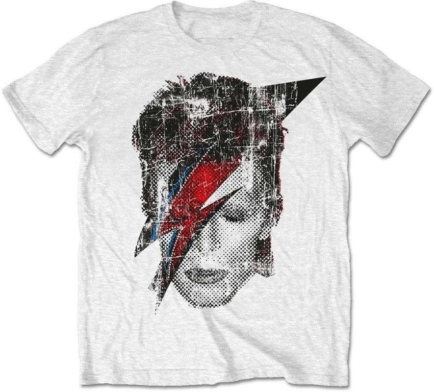 T-shirt David Bowie Oversize Unisexe Court Doux Imprimé T-shirt Oversize Premium Coton Respectueux de la Peau Col Rond Manches Courtes Top