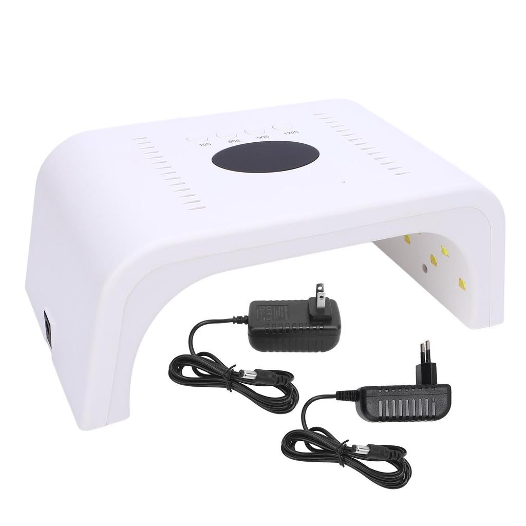 LED Nail Lamp Fast Curing Nail Dryer Manicure Light Nail Dryer with 24pcs Lamp Chips for Home and Na