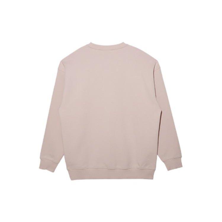 New Era FW22 MLB Letter Glow In The Dark Embroidered Long Sleeve Crewneck Sweatshirt Unisex sweatshirt Pink 13350924