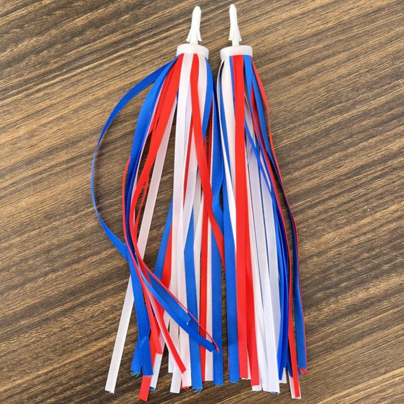 Colorful Tassel Streamers: Decorative Handlebar Ribbons for Children's Balance Cars