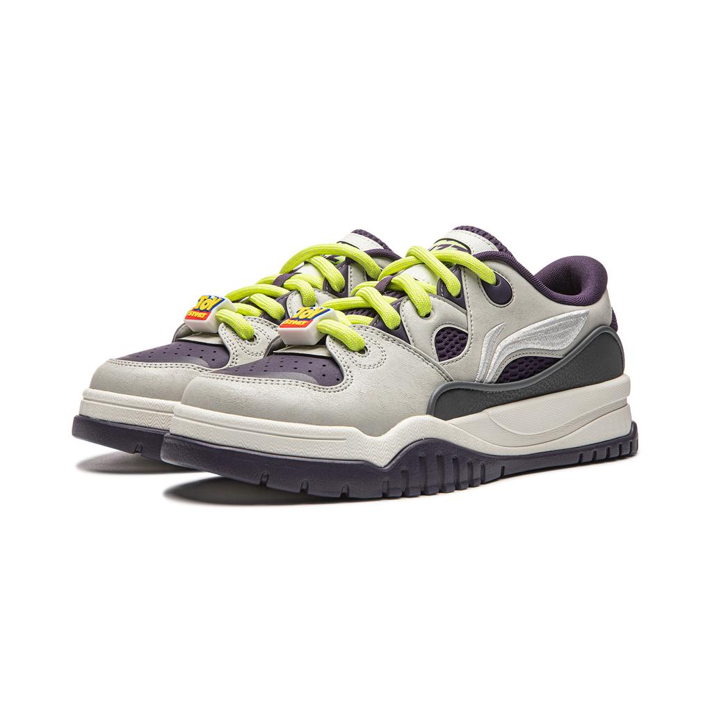 Li Ning x Disney Cushioning Support Abrasion Resistant Low top Skateboard Shoes Men's AGCW133-6