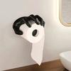 1Pc Novel Gothic Style Black Witch Hand Bathroom Toilet Paper Decoration Box Creative Design Home Decoration Craft