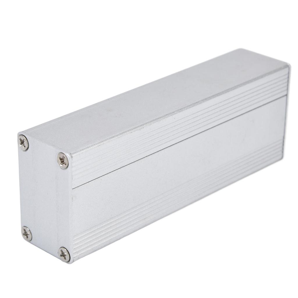 Aluminum Alloy Enclosure Power Amplifier Junction Box Electronic DIY Protective Cooling Case