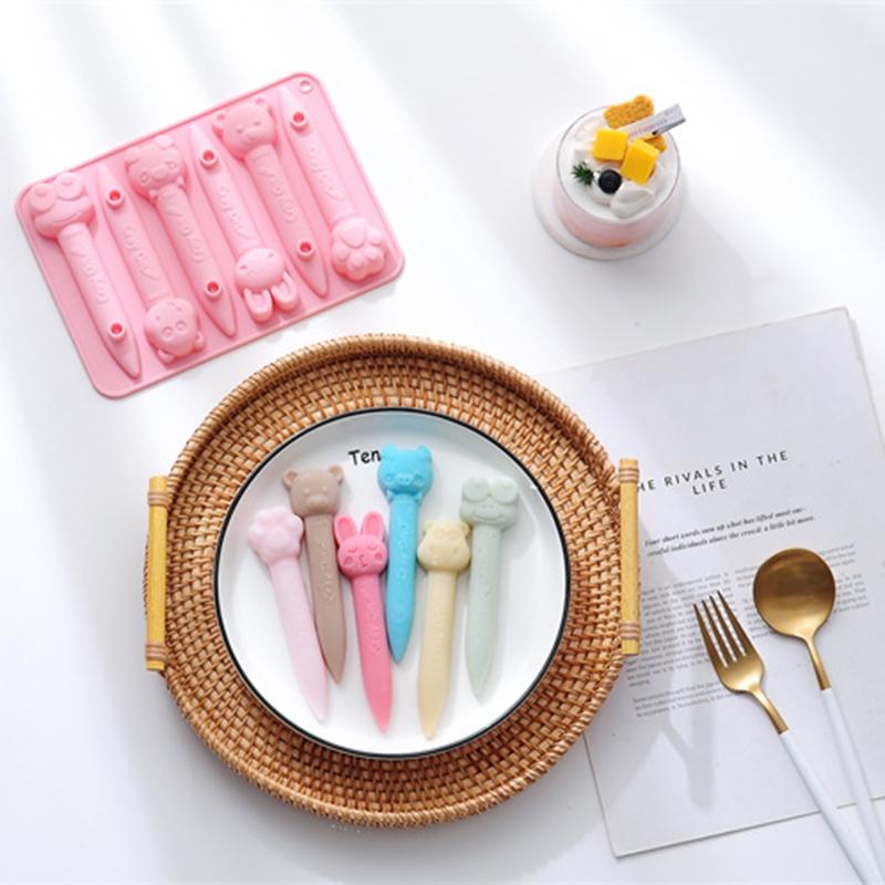 Stampi per Pastelli a Dita Artigianato Fai da Te Stampini in Silicone Forniture per Feste di Compleanno per Bambini Piccoli Adulti Fai da Te per Pastelli con Presa sul Palmo Ornam