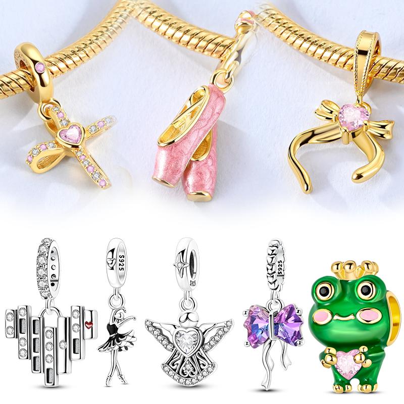 Copper Lovely Bow Cat Bee Cross Beads Pendants Fit Cute Original Bracelet Necklace Handmade Anniversary Jewellery