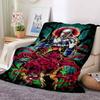 Horror Clown Flannel Blanket Throw Blanket Soft Warm Sofa Bed Camping Car home Decor Unique Christmas Gift C9302668