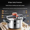 Amos Pure Titanium Pressure Cooker