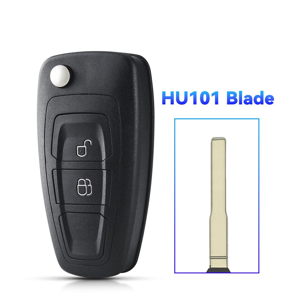 Remote Key Shell Car Case For Ford C-Max S-Max Focus Ranger Galaxy Mondeo Transit Custom Tourneo Custom Hu101 Fo21 Blade