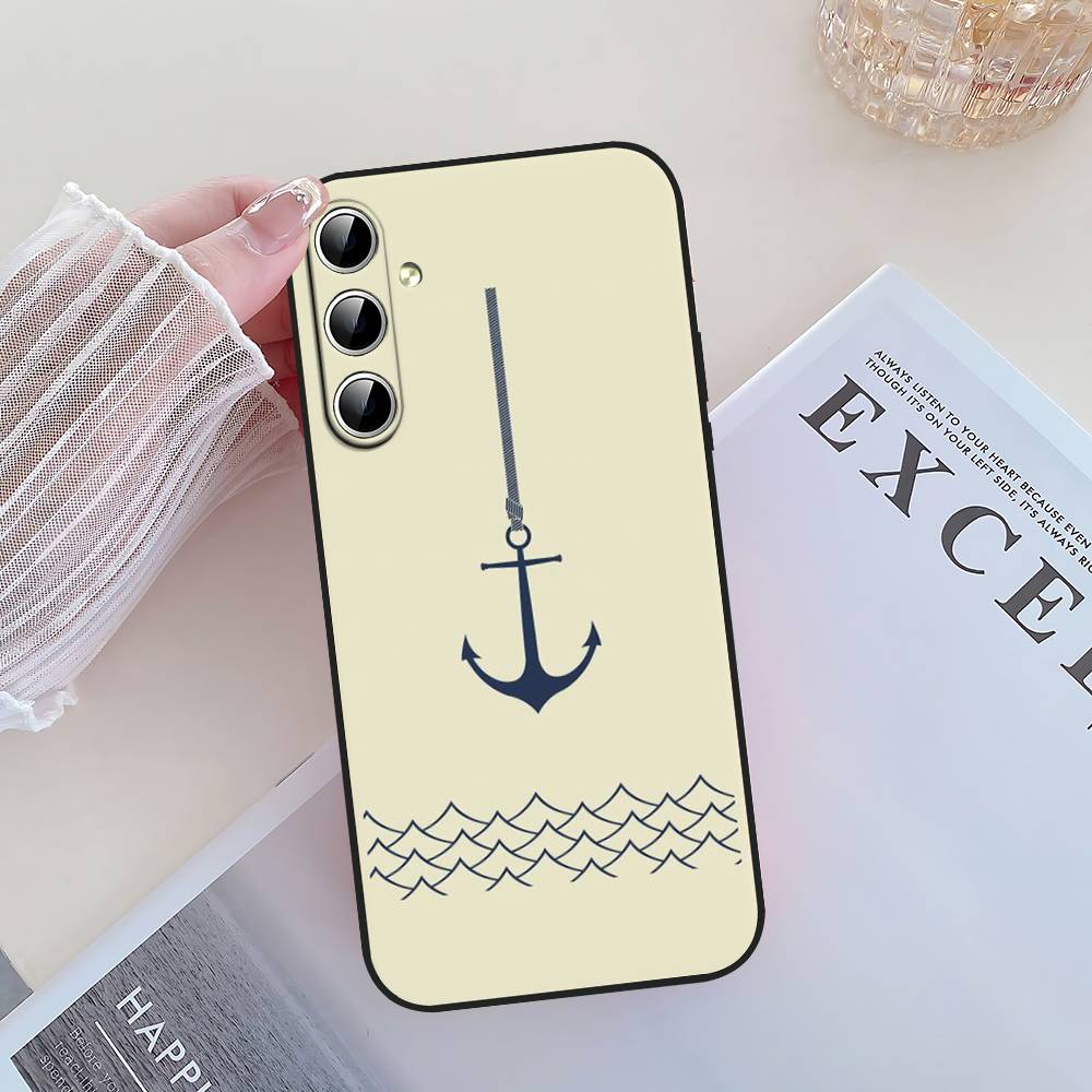 Cartoon Zeeman Anker Telefoonhoesje Voor Samsung Galaxy S21 S22 S23 S24ULTRA S25ULTRA FE Ultra Plus5G A52S S26 Zachte Hoes S20plus5G