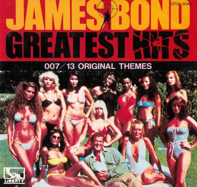 CD VARIOUS  James Bond Greatest Hits  00713 O CP325046 LIBERTY 1985 Japan Soundtracks  Musicals Used