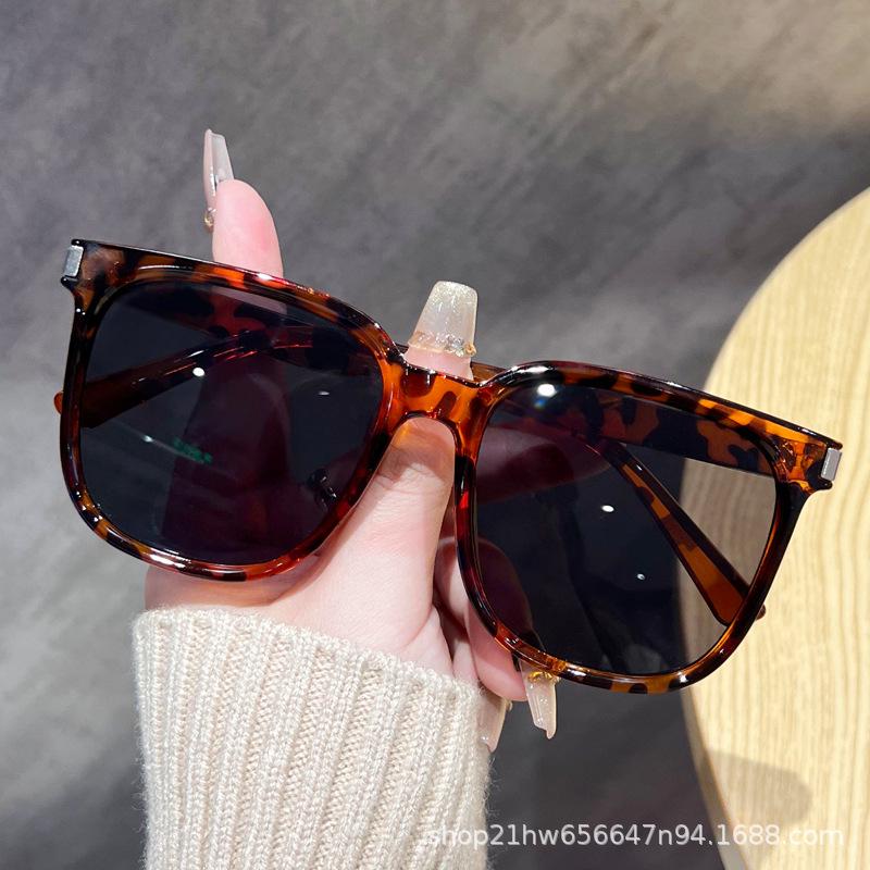 2026 Trendy Large Frame UV Protection Sunglasses for Men & Women, Popular on Xiaohongshu.