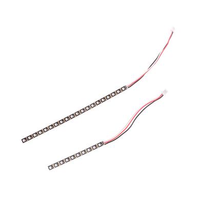 Ws2812 Chip 3.5Mm Width 5V Flexible Strip Board Built-In 10 / 20Pcs Rgb Led Ic 50 / 100Mm Length For Rc Fpv Racing Drones