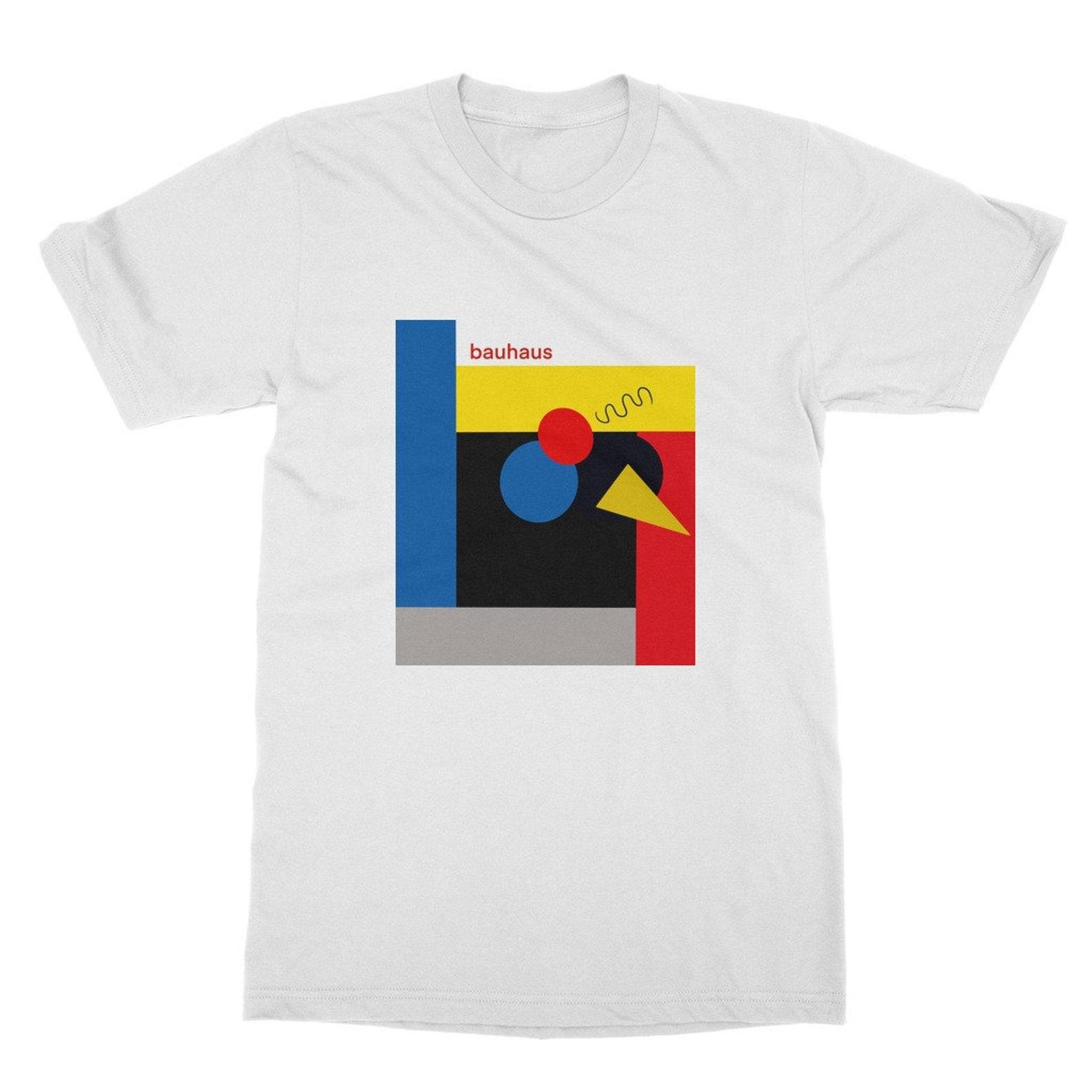 Bauhaus Geometric T-Shirt – Classic Unisex Design 3XL