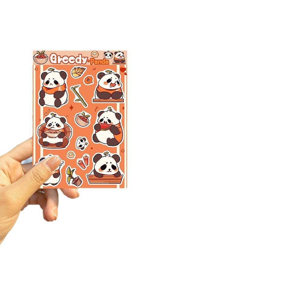 8 Kleine Tiere Sammlung Guka Sticker DIY Handkonto Kleine Karte Handyhülle Dekoration Koreanisch Wasserdicht