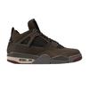 A Ma Maniére x Air Jordan 4 Retro Dark Mocha Unisex Sneakers Brązowy Brązowo-Czarny Eclipse IF3102-200