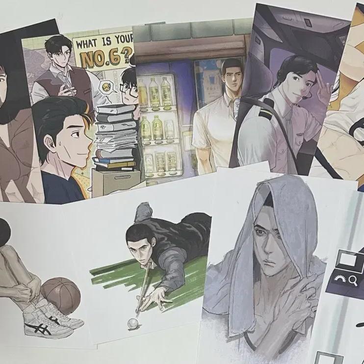 

Slam Dunk Sledung Choi Dong-oh Lee Myung-heon s Senka Only Exhibition Postcard, Etc.