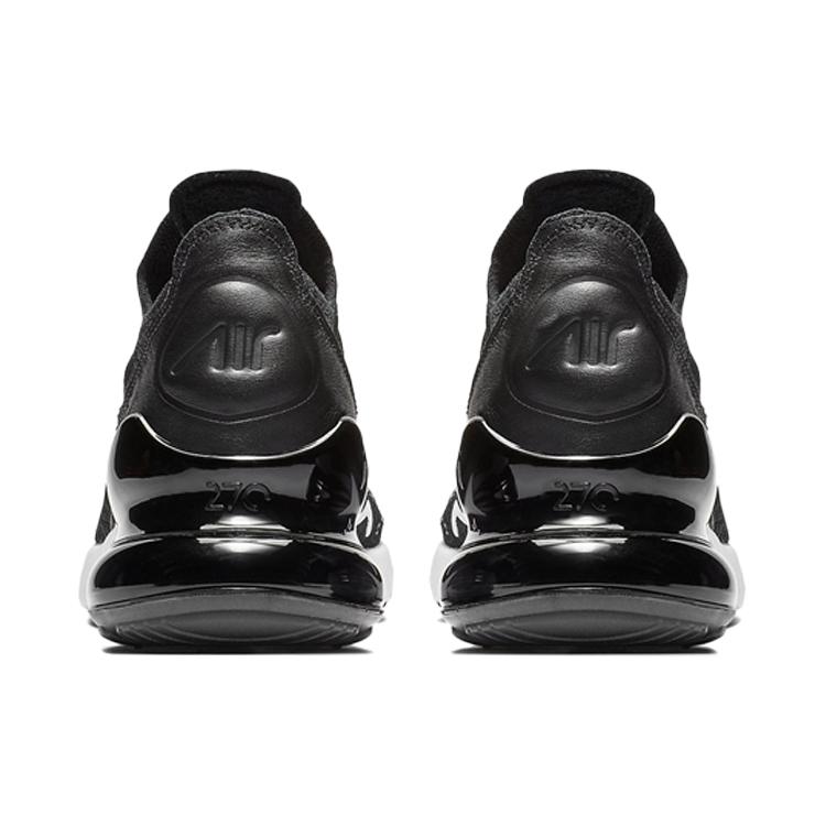 New Nike Air Max 270 Flyknit Black White Women's AH6803-001