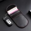 RFID Blocking Car Key Holder With Carbon Fiber Anti-Theft Case Remote Keys Cards