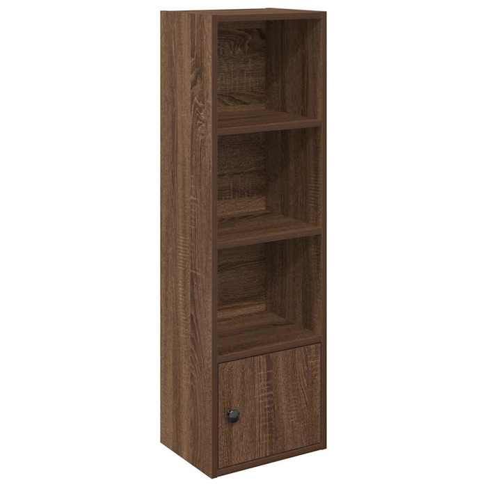 VidaXL Bookcase Brown Oak 31x24x102 Cm Engineered Wood, Bookshelf, Storage Rack, Book Holder, 860343