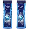 CLEAR Men Balance Oil Control Icy Cool Shower Gel 2x400G