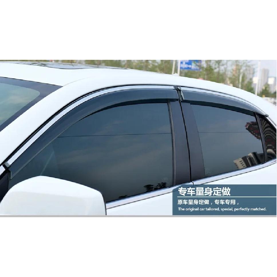 1 Set Stainless Steel Rain Visors for JAC Ruifeng S3 S2 S4 S5 S7 R3 Shuailling T6 T8 Heyue A30