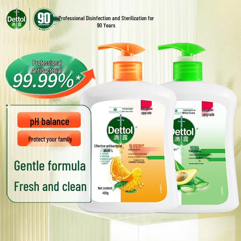 Dettol Antibacterial Liquid Hand Wash Duo Pack