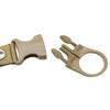 1 Stück Gurtband Schnalle Haken Wasserflaschenhalter Clip Outdoor Nylon Kletterkarabiner Gürtel Rucksackhaken Für Outdoor