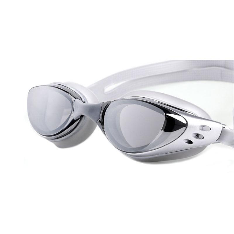 Adjustable Swimming Goggles Electroplating Waterproof Anti-fog Swimming Glasses Swim Eyewear