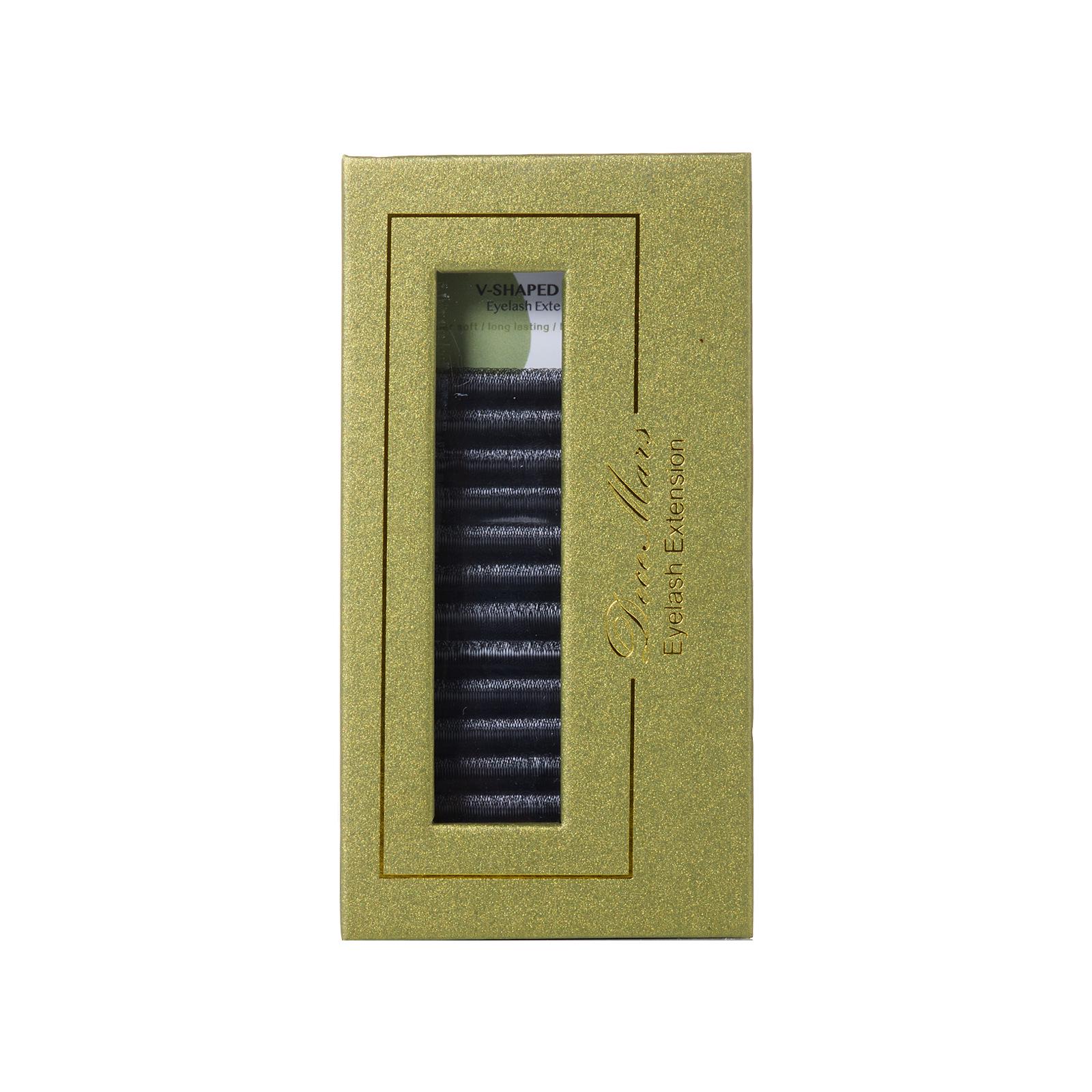 DeceMars V-Shaped Clover False Eyelashes - Instant Volume and Natural Look 0.07mm C Curl
