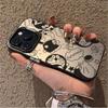 Doraemon Silver Phone Case for iPhone 17/16/15/14/13/12 Pro Max - Cross-Border Niche Collection