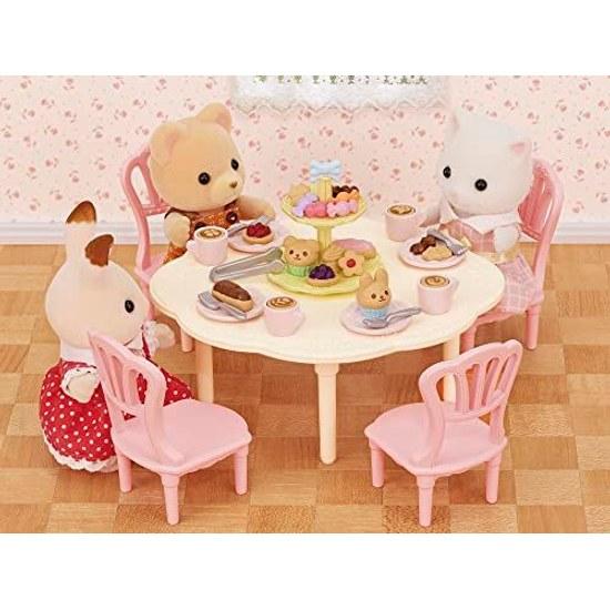 EPOCH PS Sylvanian Families Furniture Sweets Party Set Car-426 Multicolor
