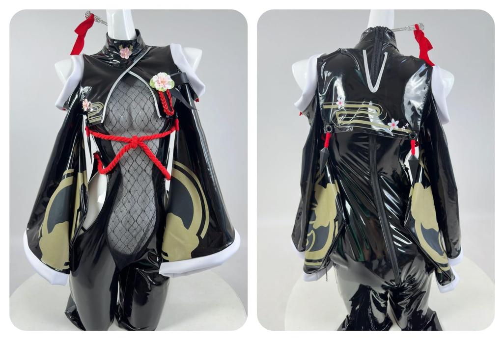 COSSA Victory Goddess NIKKE Sakura Cosplay Costume Queen Rabbit Outfit Halloween (Size M, Sakura)