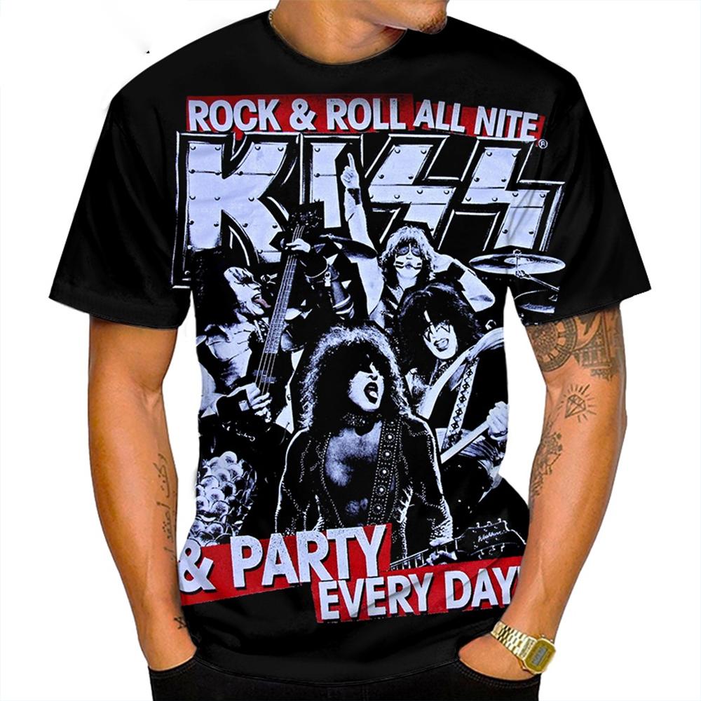 Pánské Hip-hopové 3D Tištěné Barevné Ležérní a Pohodlné Letní Módní Trendy Personalizované Tričko s Krátkým Rukávem