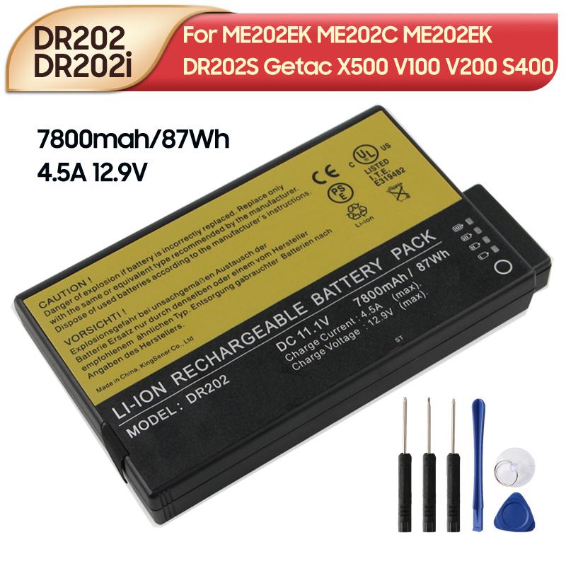 

Аккумуляторная литиевая батарея DR202 DR202i для Getac V100 V1010 V200 X500 ME202EK ME202C ME202EK DR202S Samsung P28 P29 V20 P25
