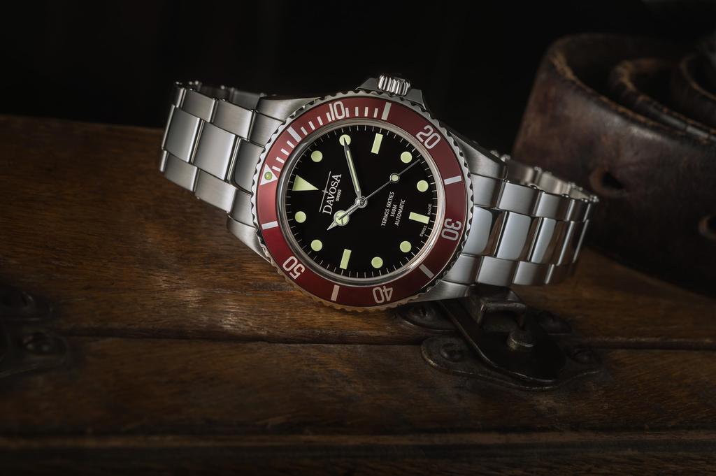 Davosa Ternos Sixties Silver Watch 161.525.60 Men's