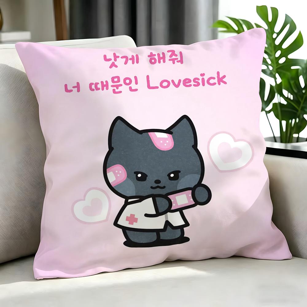 cute Rinini Cushion Cover Cushion Cover Set Pcs x x x Pillowcase Decorative Sofa Home Decor