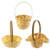 10Pcs Small Handmade Rattan Baskets Decorative Storage Tray Mini Organizers Perfect For Organizing Keys And Coin